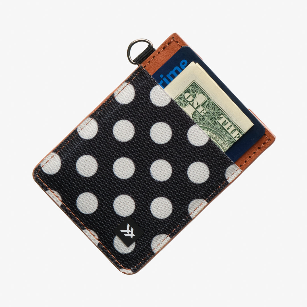 Polka Dot - Vertical Leather Wallet - Image 3