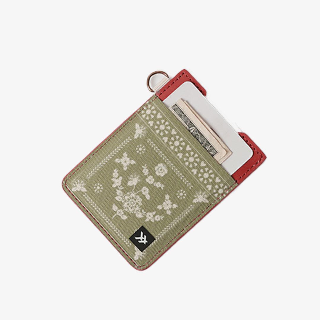 Sawyer Olive - Vertical Leather Wallet - Image 3