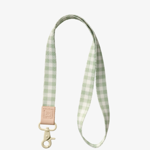 Green Gingham - Neck Lanyard