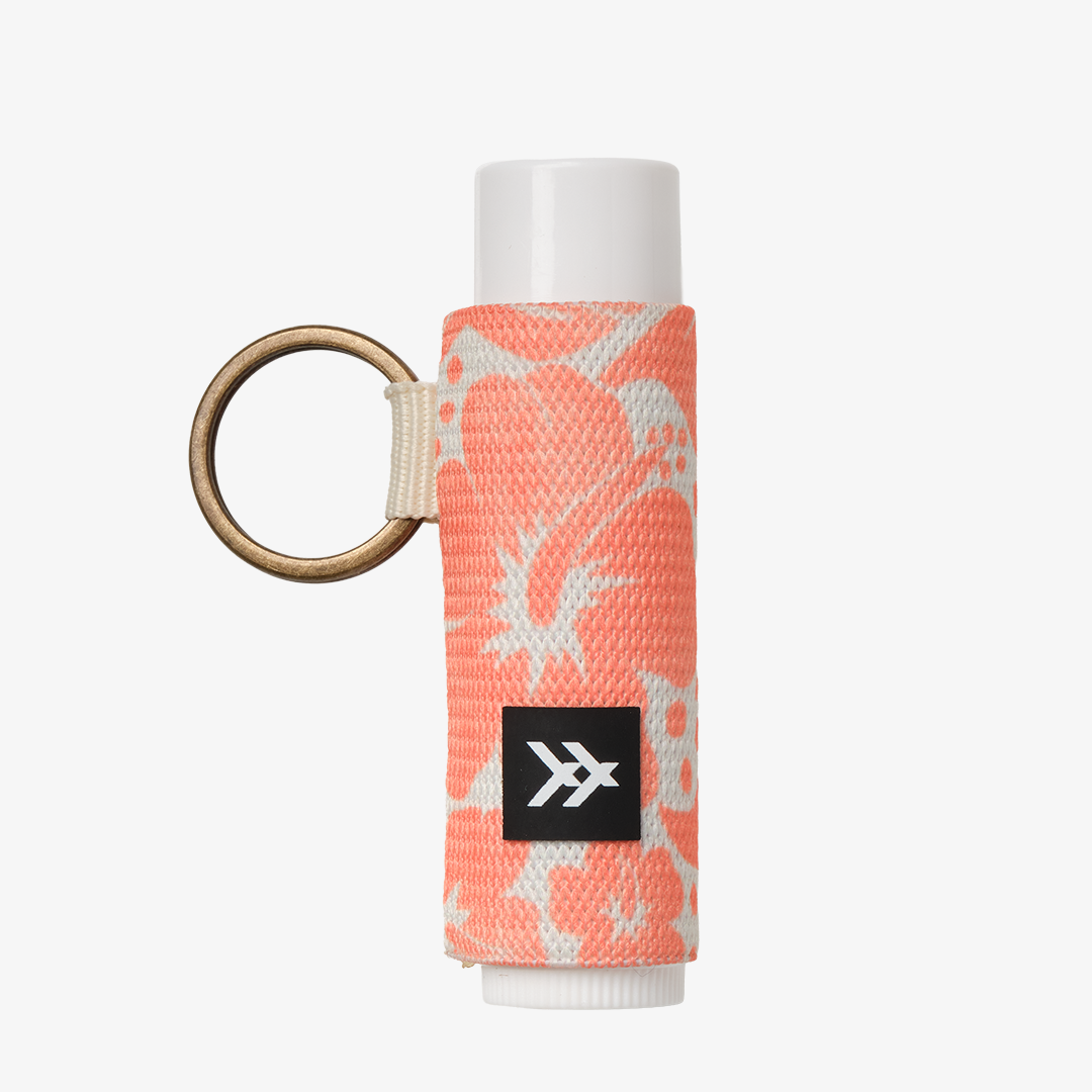 Coral Crush - Chapstick Holder Keychain - Image 2