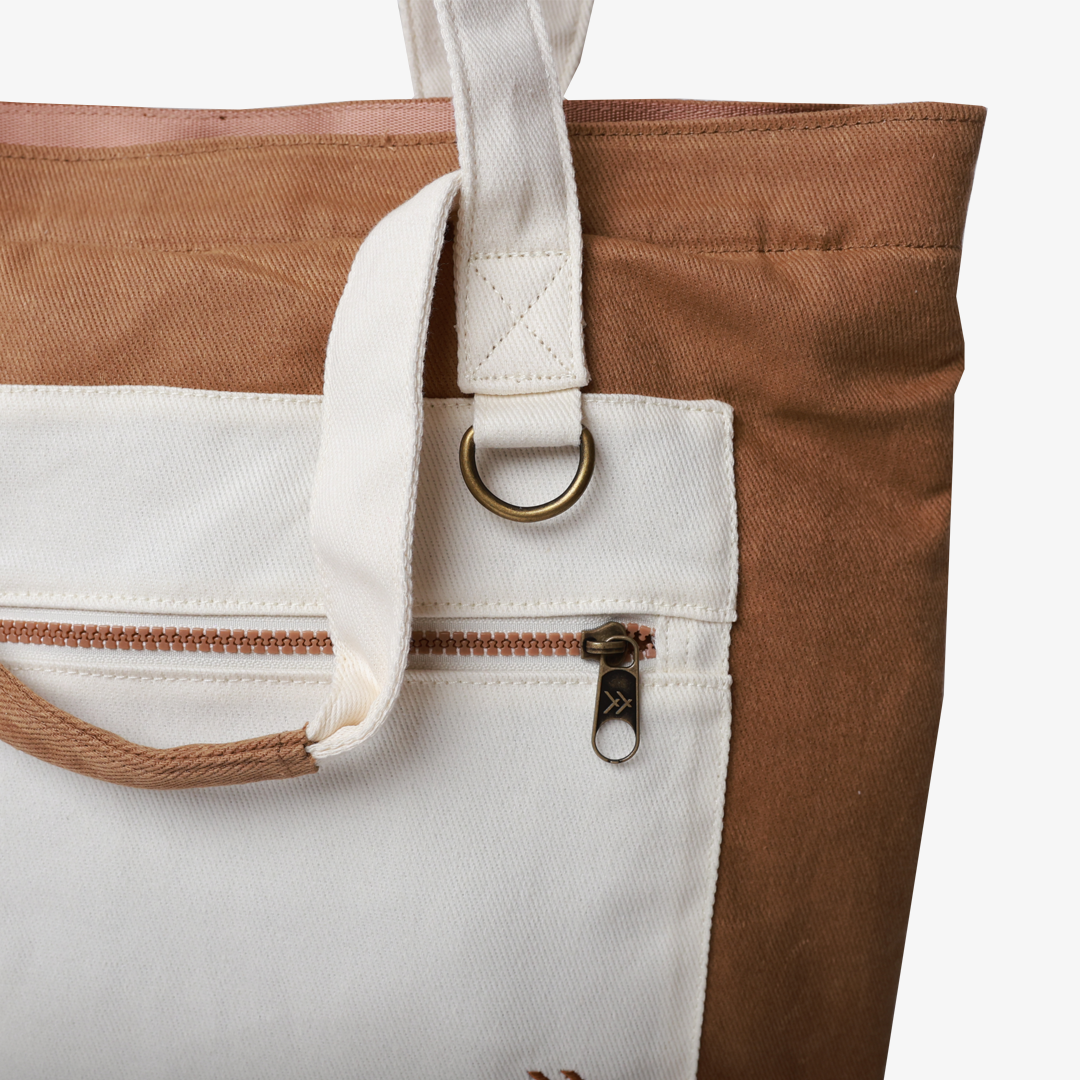 Camel Canvas - Utility Tote Bag - Image 4