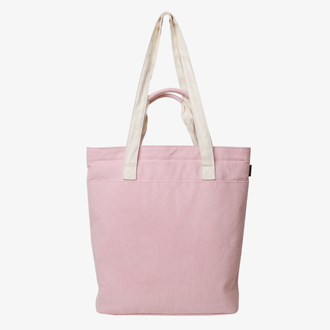 Rose Dust Corduroy - Utility Tote Bag - Image 2