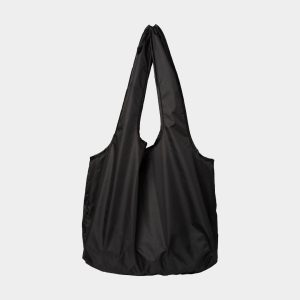 Black - Packable Tote Bag