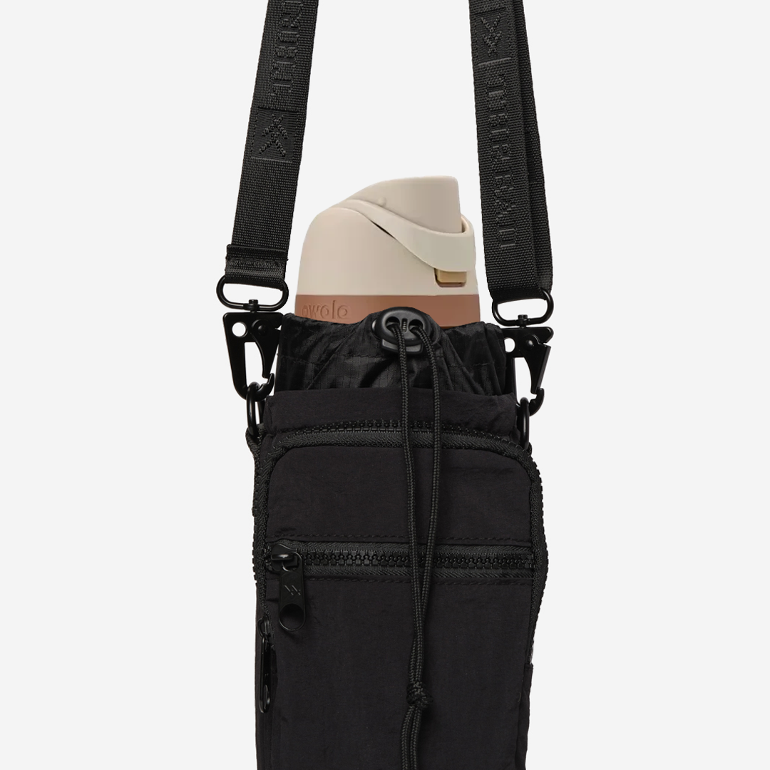 Black - Water Bottle Sling Bag - Image 2