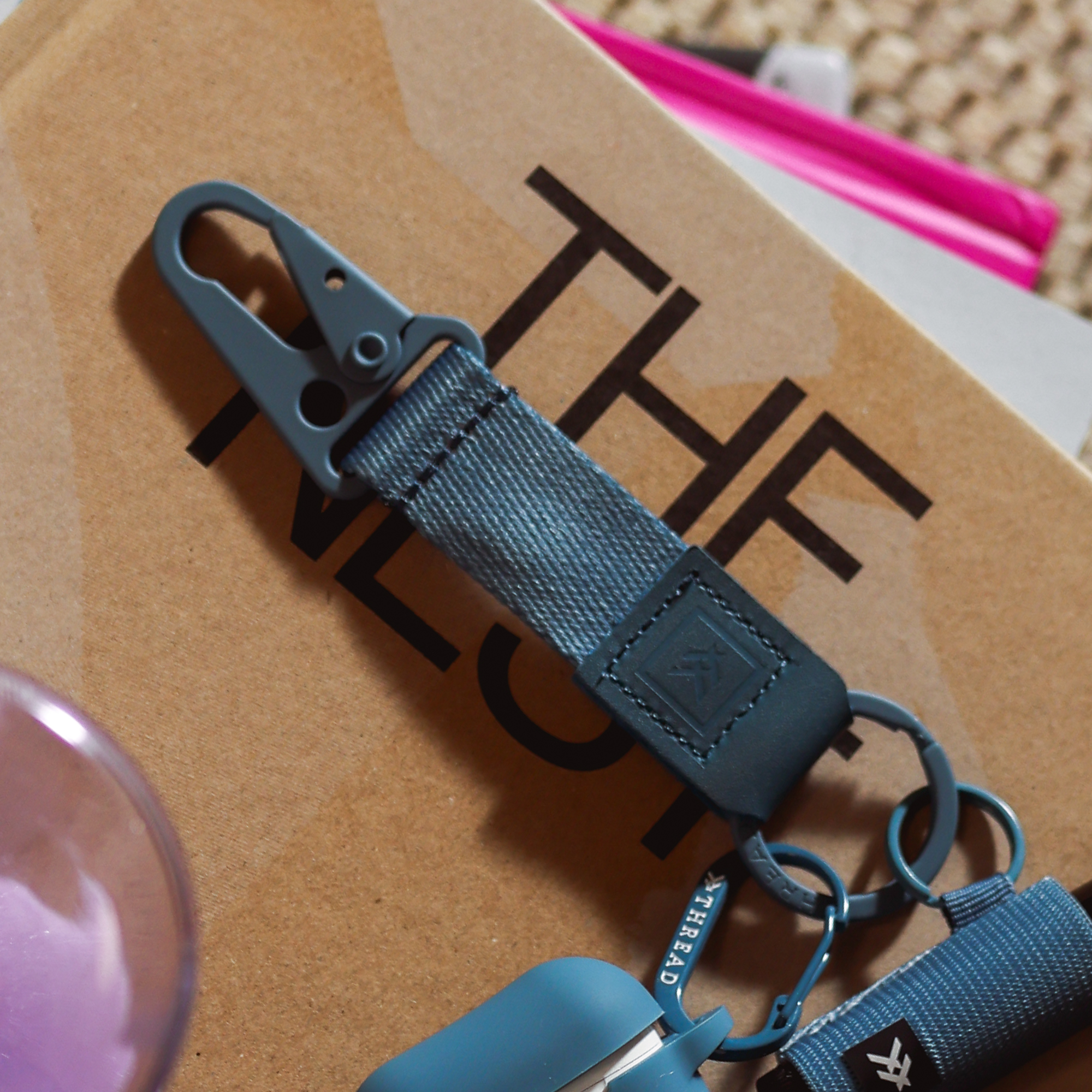 Surf Blue - Keychain Clip - Image 3