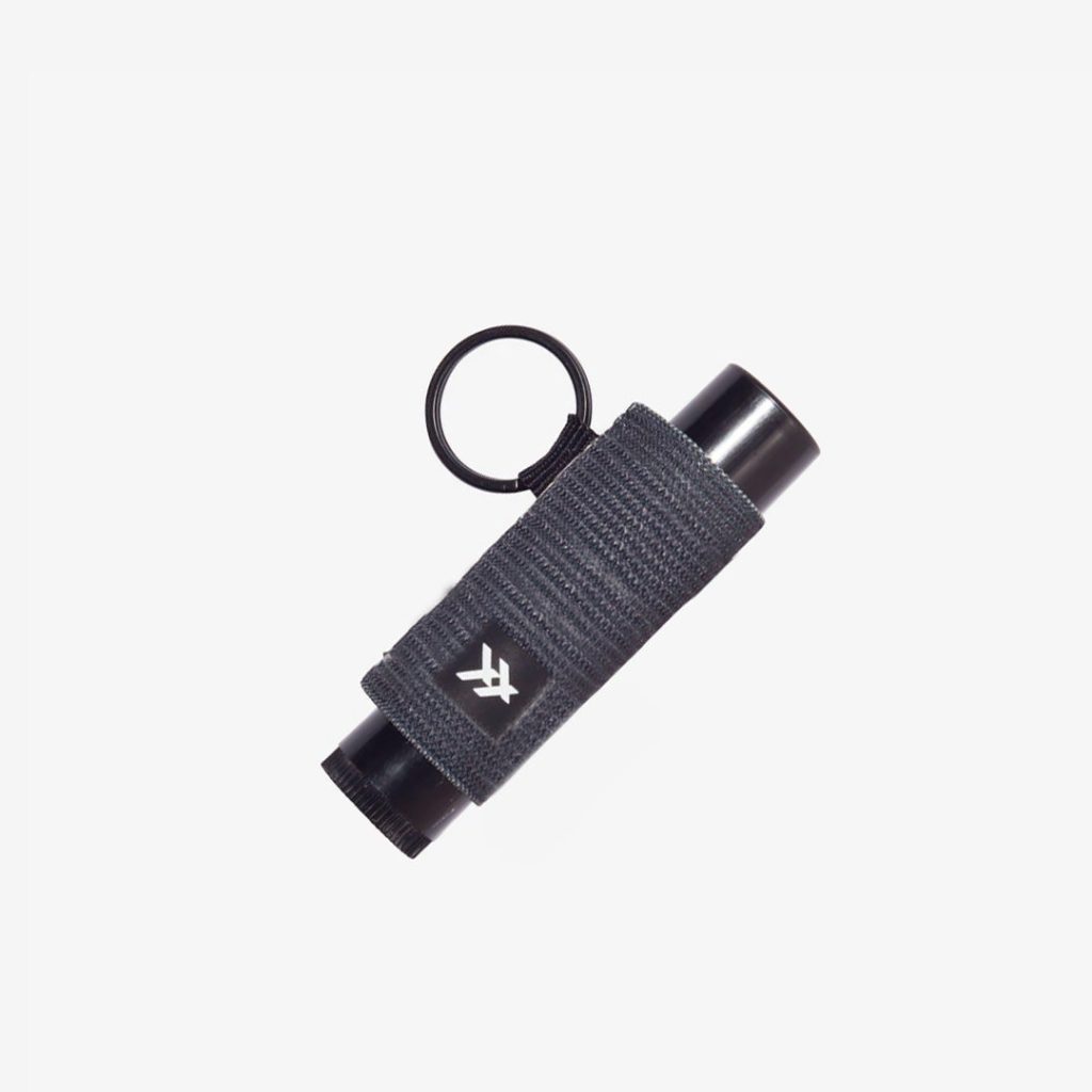 Black - Chapstick Holder Keychain