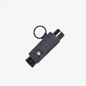 Black - Chapstick Holder Keychain