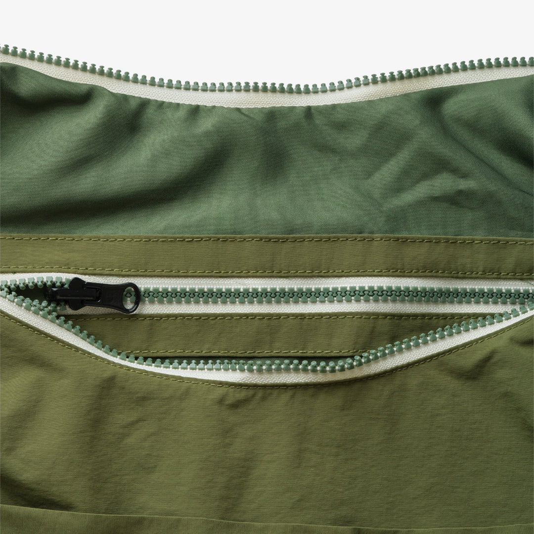 Olive - Large Slouchy Shoulder Bag - Image 5