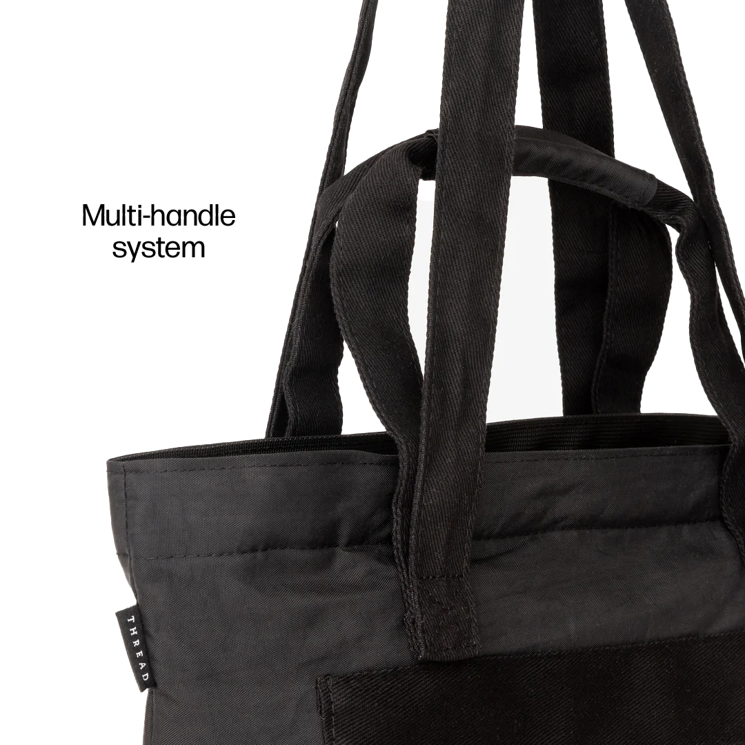 Black - Utility Tote Bag - Image 8