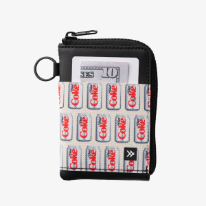 Diet Coke Cans - Leather Zip Wallet