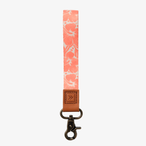 Coral Crush - Wristlet Keychain