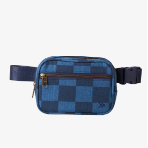 Denim Check - Belt Bag
