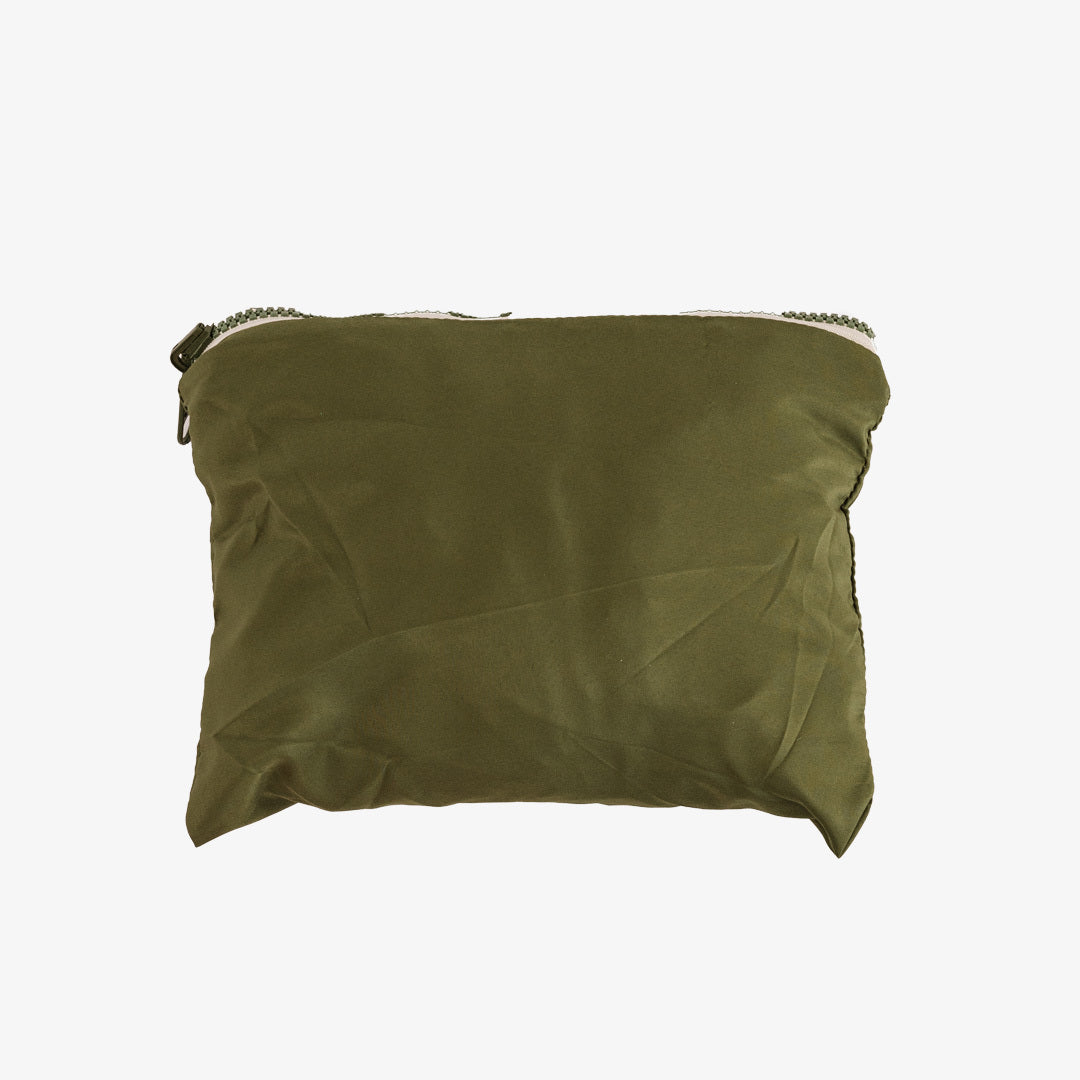 Olive - Large Slouchy Shoulder Bag - Image 3