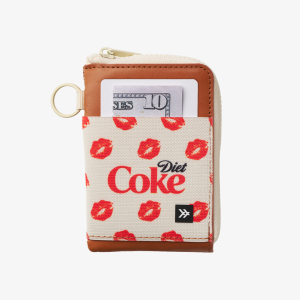 Diet Coke Kiss - Leather Zip Wallet