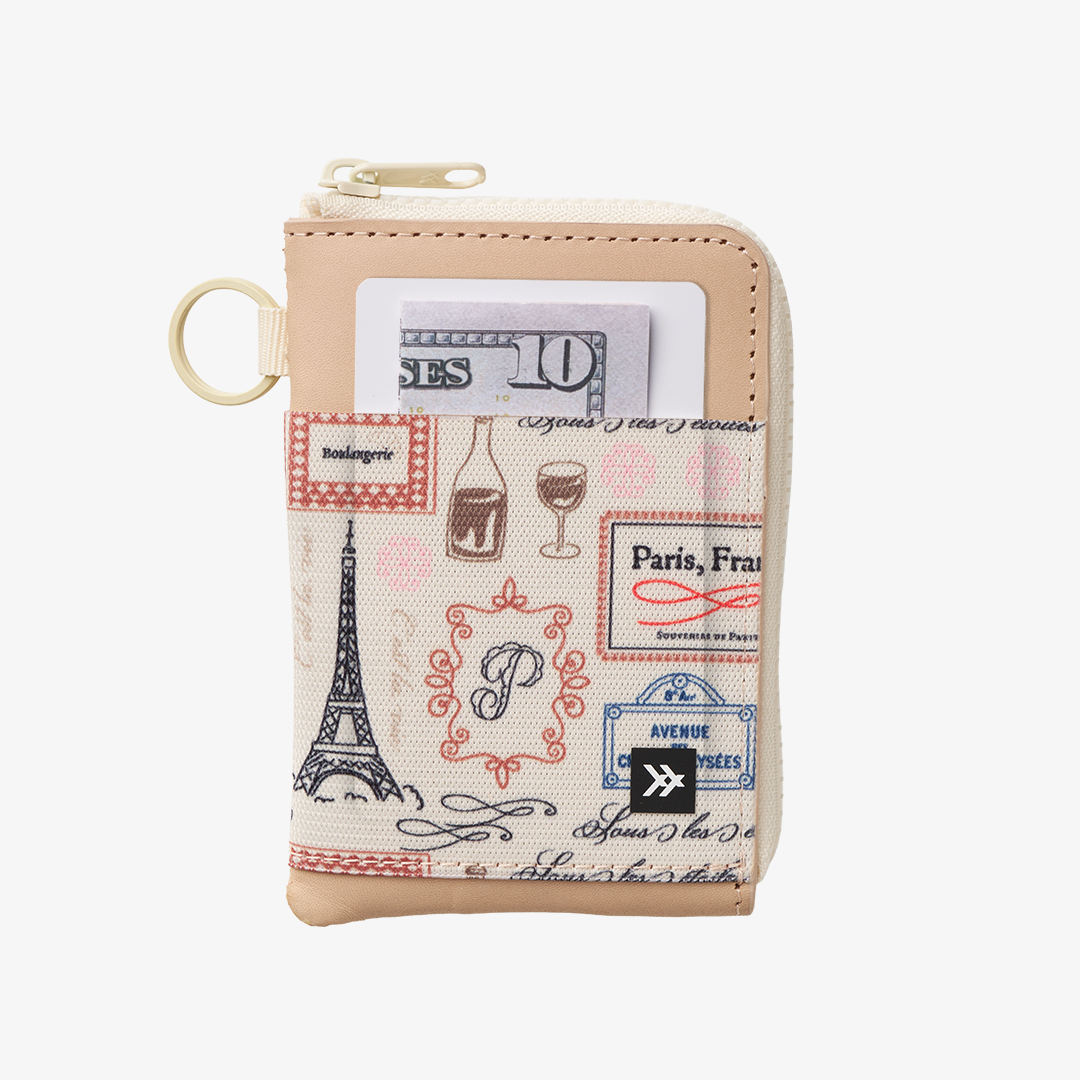 Paris - Leather Zip Wallet