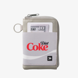 Diet Coke Logo - Leather Zip Wallet