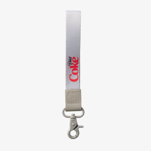 Diet Coke Logo - Wristlet Keychain
