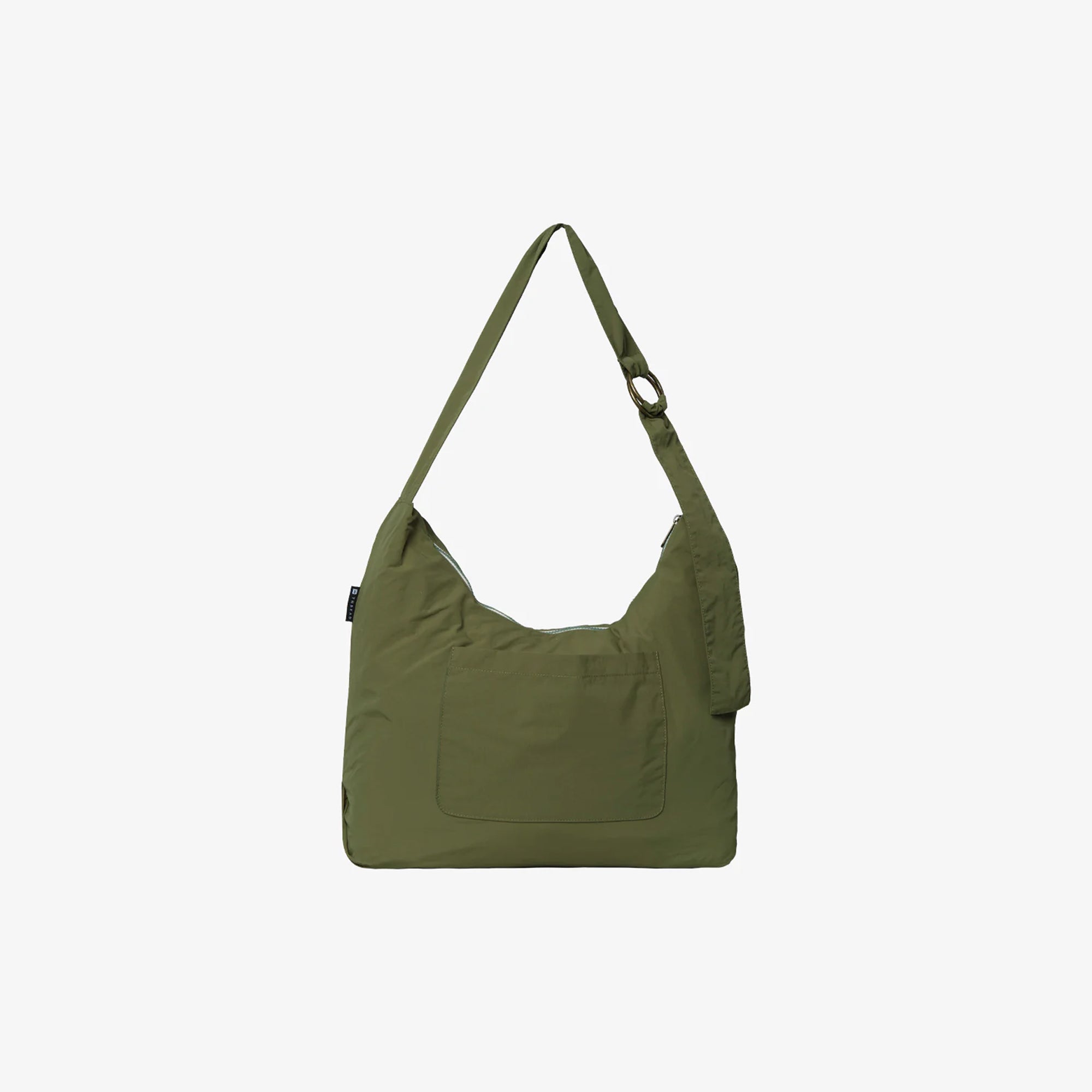 Olive - Small Slouchy Shoulder Bag