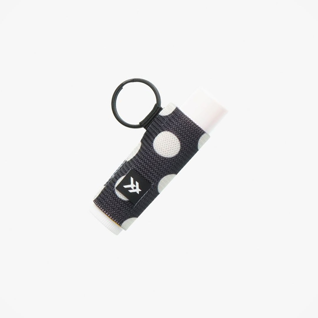 Polka Dot - Chapstick Holder Keychain