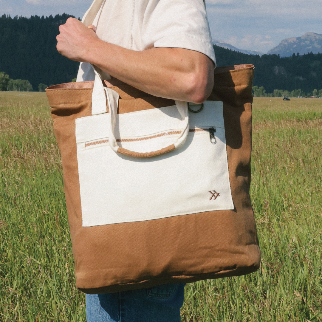 Camel Canvas - Utility Tote Bag - Image 5
