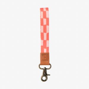 Scout Peach - Wristlet Keychain