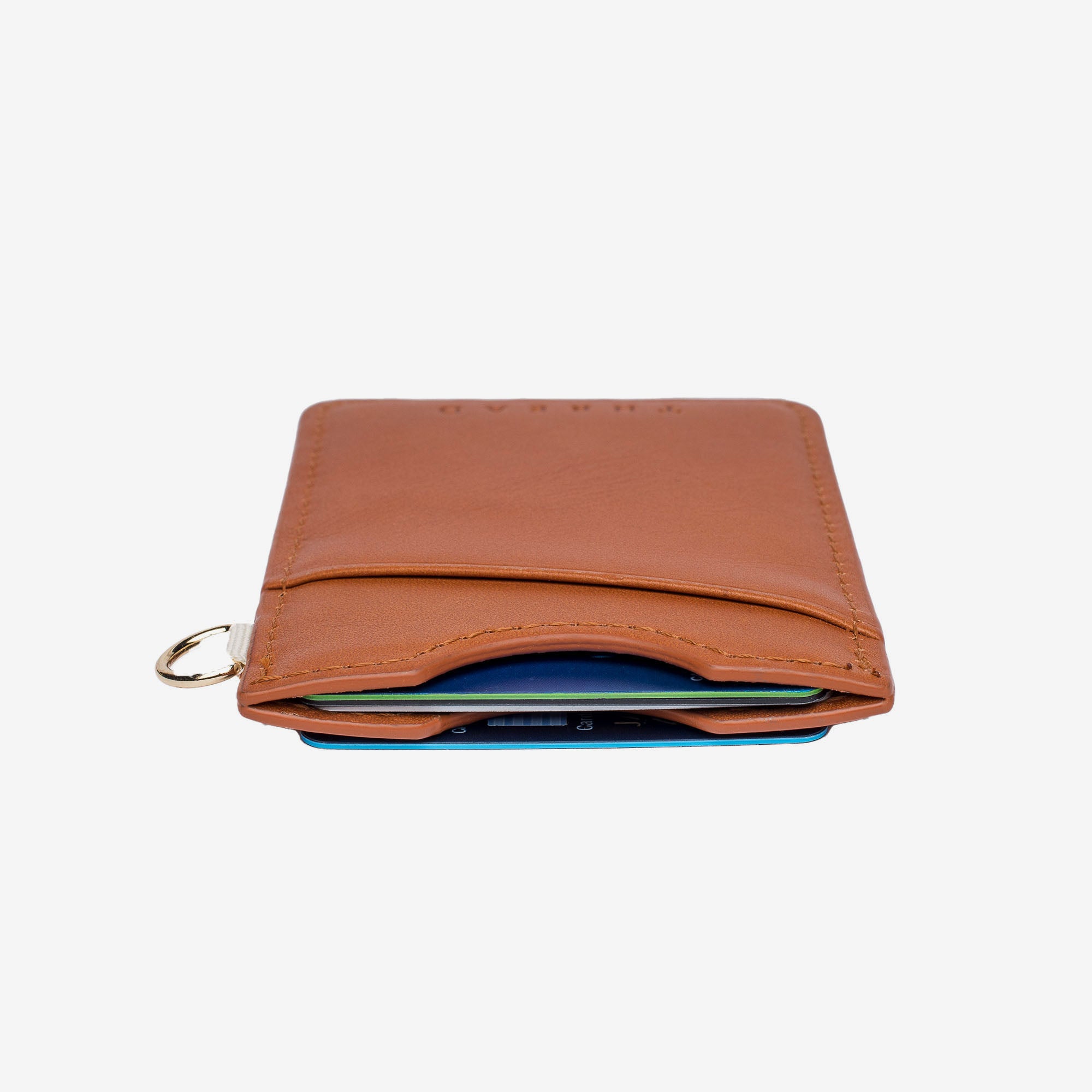 Blossom - Vertical Leather Wallet - Image 4