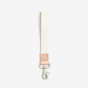 Off White - Wristlet Keychain