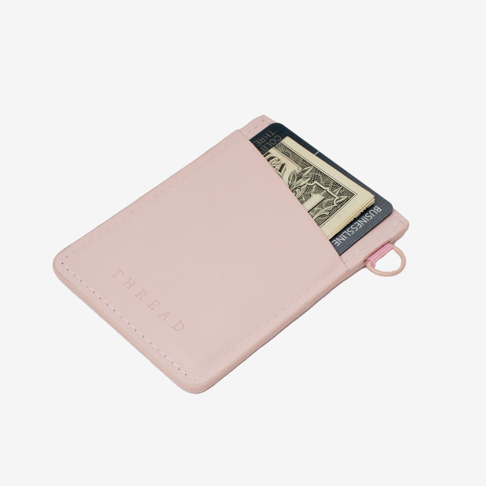 Rose Dust - Vertical Leather Wallet - Image 2