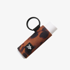 Tortoise - Chapstick Holder Keychain