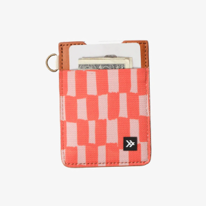 Scout Peach - Vertical Leather Wallet